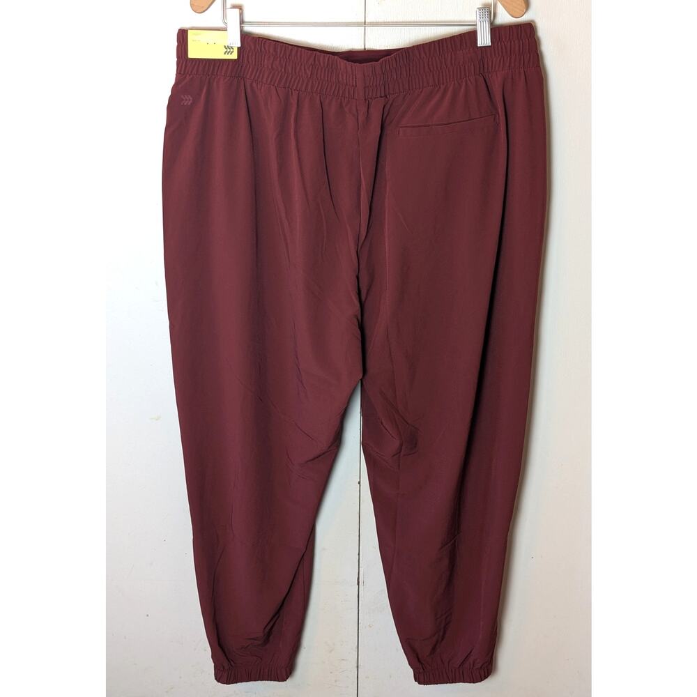 All In Motion Red Mid Rise Joggers XXL - Picture 2 of 13